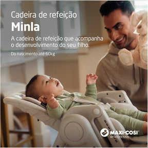 Cadeira de Alimentação Infantil Minla Maxi-Cosi Classic Oat