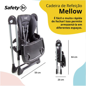 Cadeirinha De Alimentação Safety 1st Mellow Cinza