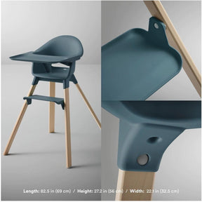 Cadeirinha de Alimentação Clikk Fjord Blue Stokke