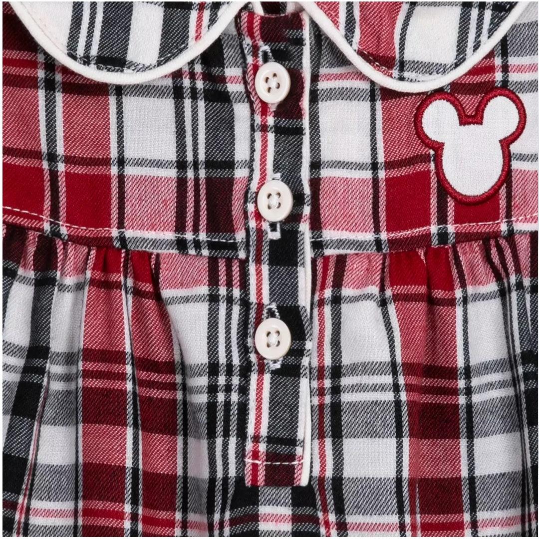 Camisola Infantil Xadrex Disney Mickey Mouse