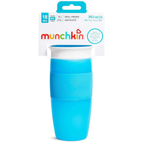 Copo De Treinamento Munchkin Miracle Azul 18M+ 414ML