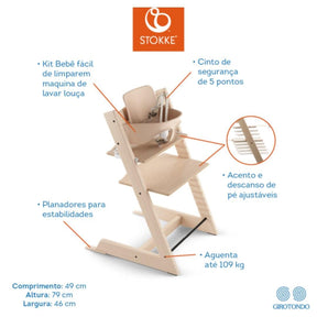 Kit Bebê Tripp Trapp Natural Stokke