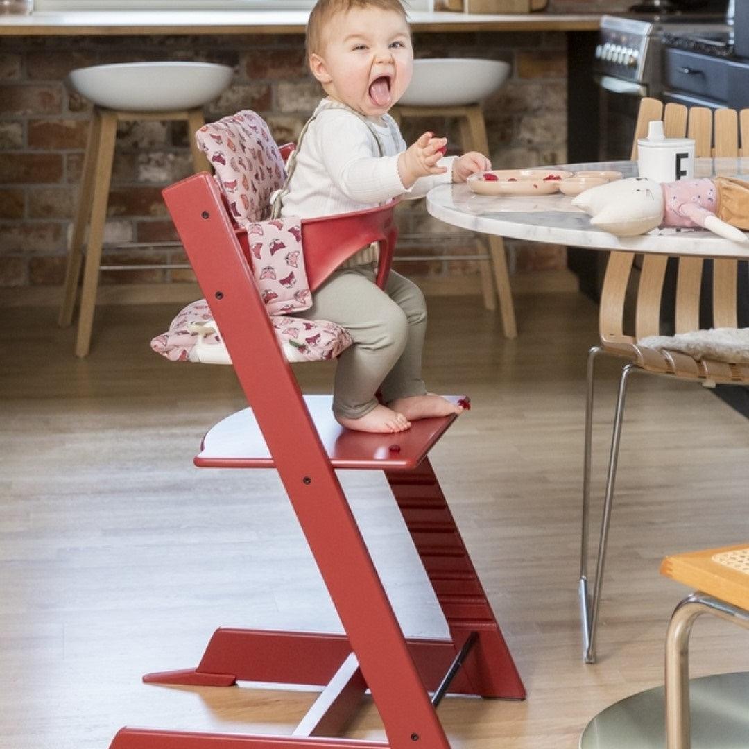 Kit Bebê Tripp Trapp Vermelho Tijolo Stokke