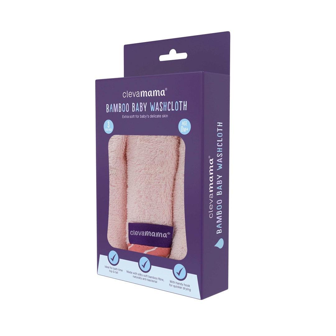 Paninhos para Boca de Bambu Clevamama Coral - 3 Unidades