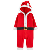 Macacão Fleece Holiday Papai Noel