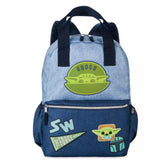 Mochila Infantil Disney Grogu - The Mandalorian Azul