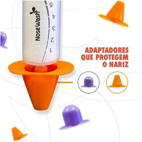 Seringa Para Lavagem Nasal Infantil Cachorro NoseWash