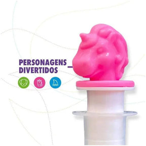 Seringa Para Lavagem Nasal Infantil Unicórnio NoseWash