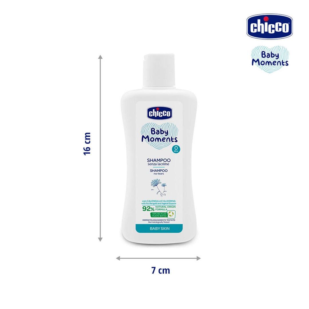 Shampoo Infantil Chicco Baby Moments Pele Delicada 200ML