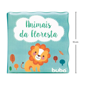 Livrinho de Banho Buba Animais da Floresta