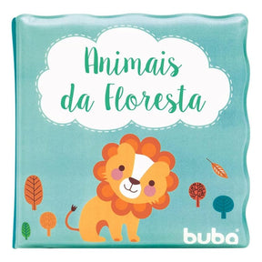 Livrinho de Banho Buba Animais da Floresta